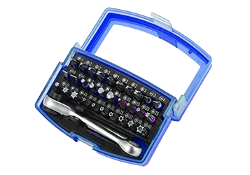 مجموعة رؤوس مفكات براغي ريفر، 22 قطعة