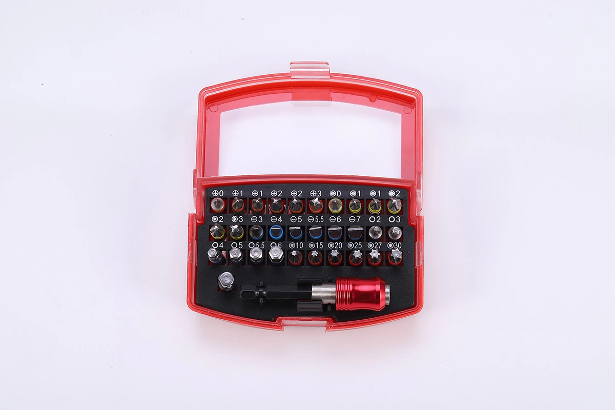 مجموعة رؤوس مفكات البراغي 32 قطعة