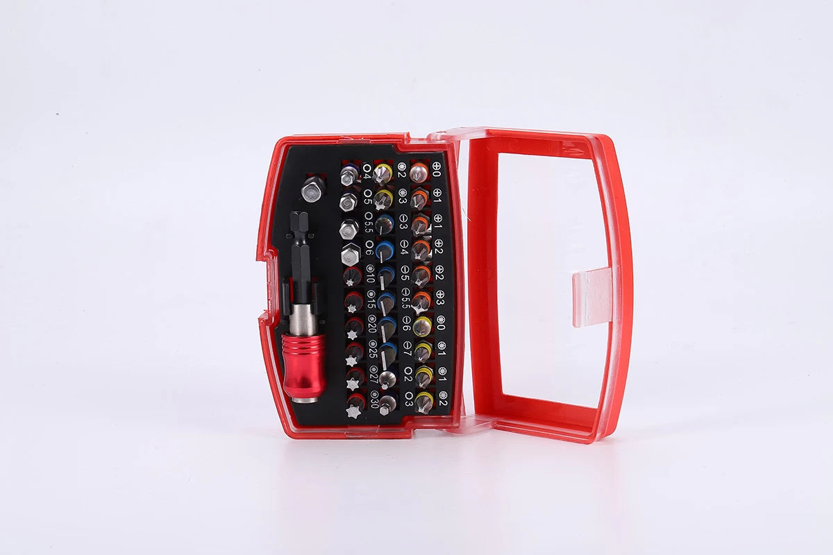 مجموعة رؤوس مفكات البراغي 32 قطعة