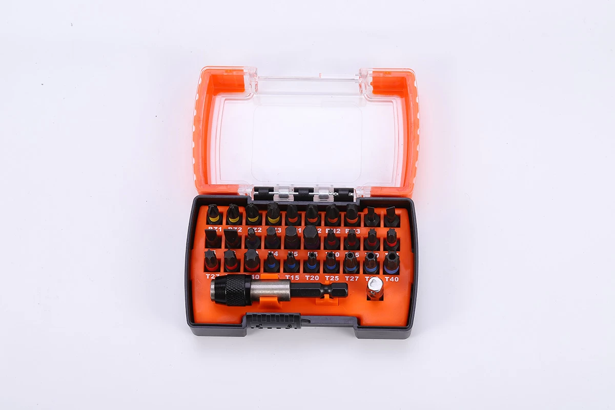 مجموعة رؤوس مفكات الصدمات 32 قطعة