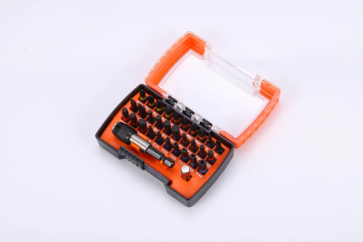 مجموعة رؤوس مفكات الصدمات 32 قطعة