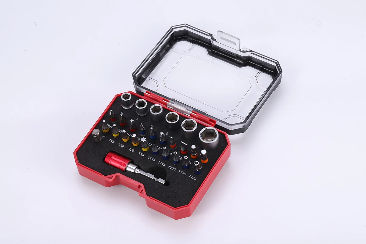 مجموعة رؤوس مفكات البراغي 28 قطعة