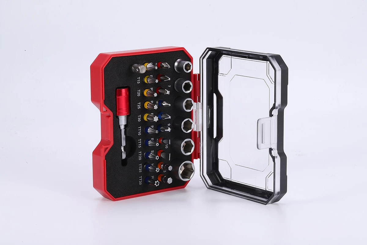 مجموعة رؤوس مفكات البراغي 28 قطعة