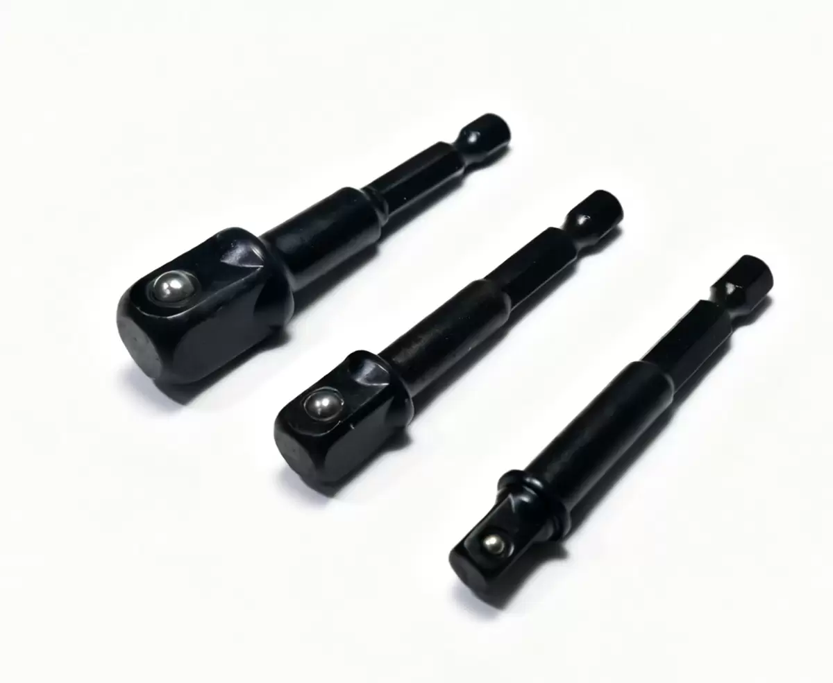 محول مقبس 1/4 بوصة و3/8 بوصة و1/2 بوصة