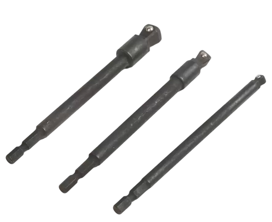 مجموعة مفك صواميل محول المقبس، مقبس مثقاب برأس كروي 150 مم